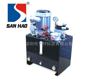 【導(dǎo)軌式升降平臺液壓泵站】上下左右，想咋就咋